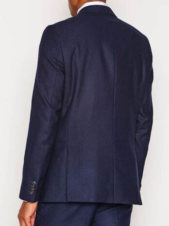 Navy Textured Blazer
