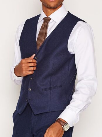 Cream Linen Waistcoat