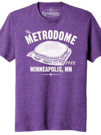 Metrodome Football 1982 Tri-Blend Tee