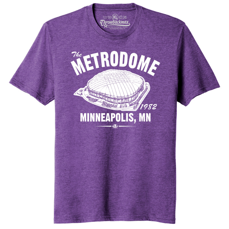 Metrodome Football 1982 Tri-Blend Tee