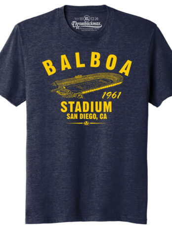 Balboa Stadium 1961 Classic Cut Football Tee
